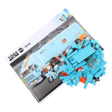 Racing Team - F1 Mobile Racing Team Truck and Team - 1044pcs