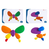 Rainbow Pebbles Set 36pc with 20 Activity Cards