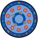 Learning Carpets - Butterflies - Round - 257 cm