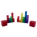 Translucent Linking Cubes 300 Jar