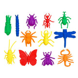 Counters - Bugs 6 Colours - 72pcs Polybag