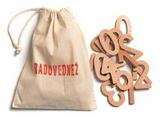 Numbers up to 10:  (12 Numbers from Solid Beech Wood)