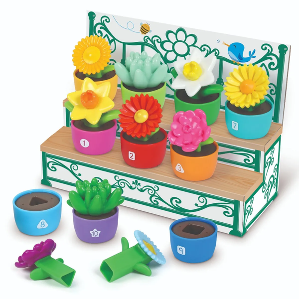 Learning Resources - Shape & Colour Garden Matching Toy