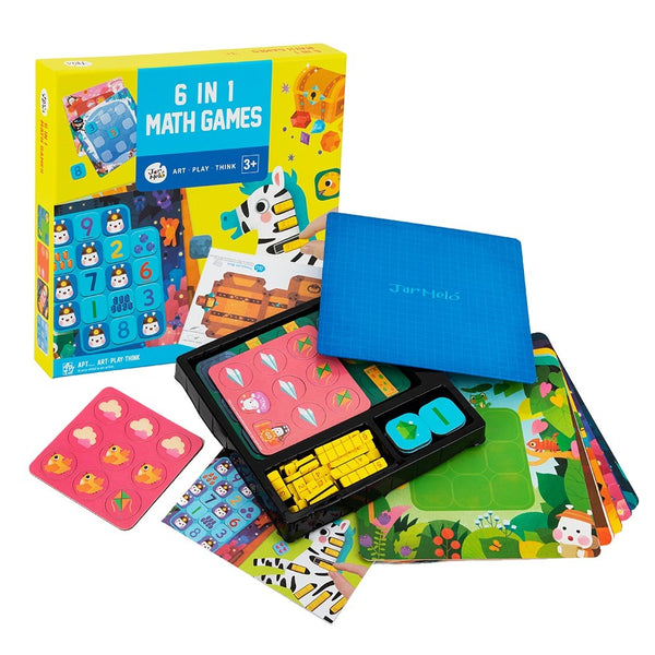 Magnetic 6-in-1 Math Games