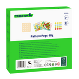Tooky Toy – Pattern Pegs – Peg Board Activity Set – Big