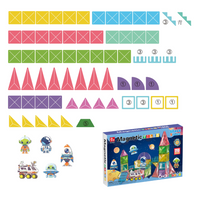 Magnetic Tiles - Space Adventure Set - 70 Pieces