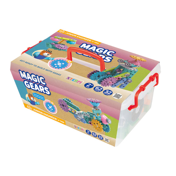 Junior Engineer Magic Gears - 62pcs