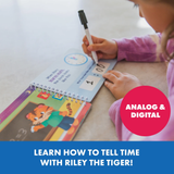 Educational Insights - Time to Learn Telling Time Activity Teaching Toy