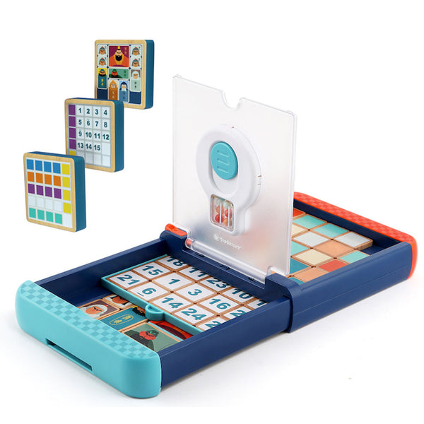 TopBright - 3-in-1 Strategy Game with Activity Book