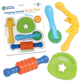 Learning Resources - Helping Hands Tactile Dough Tools Set - 4 Pieces