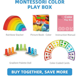 TookyToy - Montessori Activity Box The Colour Playset - 3 Years +