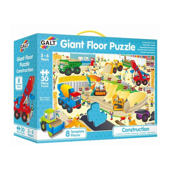 Galt Giant Floor Puzzle - Construction Site - 30pc