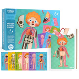 Mideer - Magnetic Body Puzzle - Kids Anatomy Learning Activity