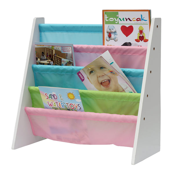 Childrens Furniture - Pastel Book Storage Unit