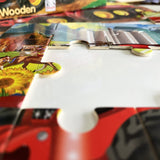 Wooden Puzzle - Tractor 18pc