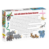Wooden Puzzle - Game Reserve 18pc