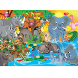 Wooden Puzzle - Game Reserve 18pc