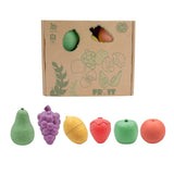 Mingli Toys - Shape Sorting Fruit Set - Eco-friendly Educational Toy - 12 Pieces