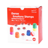 EDX Education - Emotions Stamps - Art Craft Set - 6 Colours - 48pcs
