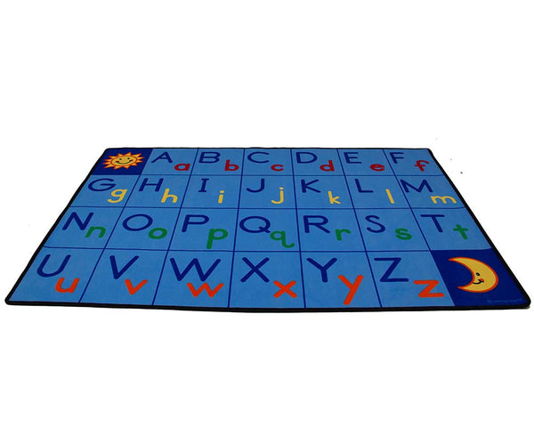 Alphabet Grid - Upper & Lower Case - Rectangle - 360 x 257 cm