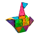 Magna-Tiles – Magnetic Construction Set – Translucent Colours – 32pcs