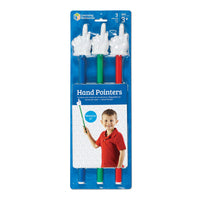 Student Hand Pointers, Set Of 3