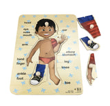 My Body – Boy – Peg Puzzle 6pc