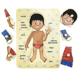 My Body – Boy – Peg Puzzle 6pc