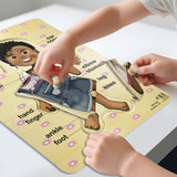 My Body – Girl – Peg Puzzle 6pc