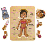 My Body – Girl – Peg Puzzle 6pc