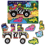 Safari Chunky Tray Puzzle 12pc