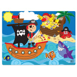 Pirate Chunky Tray Puzzle 12pc