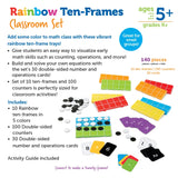 Rainbow Ten-Frames Classroom Set