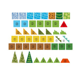 Magnetic Tiles - Dinosaur Set - 50 Pieces