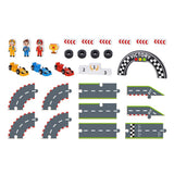 TookyToy - Pretend Play Formula 1 Car Racing Toy Set