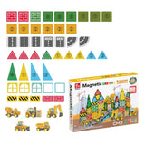 Magnetic Tiles - Truck Construction Set - 50 Pieces
