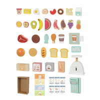TookyToy - Pretend & Play - Wooden Grocery Store