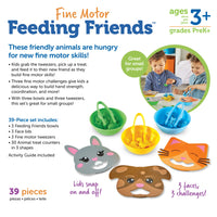 Fine Motor Feeding Friends - Activity Set