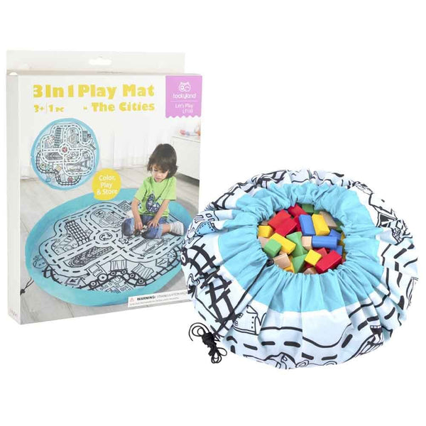 3 In 1 Play Mat - The Cities