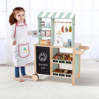 TookyToy - Pretend & Play - Wooden Grocery Store