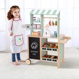 TookyToy - Pretend & Play - Wooden Grocery Store