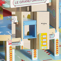 Le Toy Van - Le Grand Wooden Garage - 53.5 x 40 x 42cm