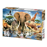 African Oasis 80pc Puzzle