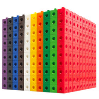 Linking Cubes - 2cm - 10 Colours - 1000pcs Polybag