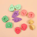 Mingli Toys - Shape Sorting Fruit Set - Eco-friendly Educational Toy - 12 Pieces