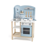 Blue Kitchen with Accessories