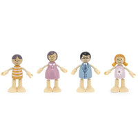 Wooden Doll Family