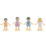 Wooden Doll Family