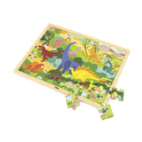 Frame Dinosaur World Puzzle 48pc