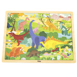 Frame Dinosaur World Puzzle 48pc